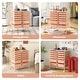preview thumbnail 9 of 8, Gymax 12-Drawer Rolling Storage Cart w/ 2 Sizes Plastic Drawers Skin