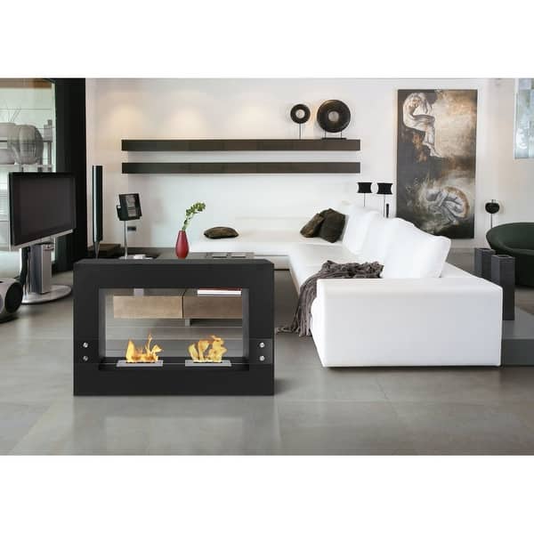 Shop Ignis Fsf 004 Tectum Freestanding Ventless Ethanol Fireplace