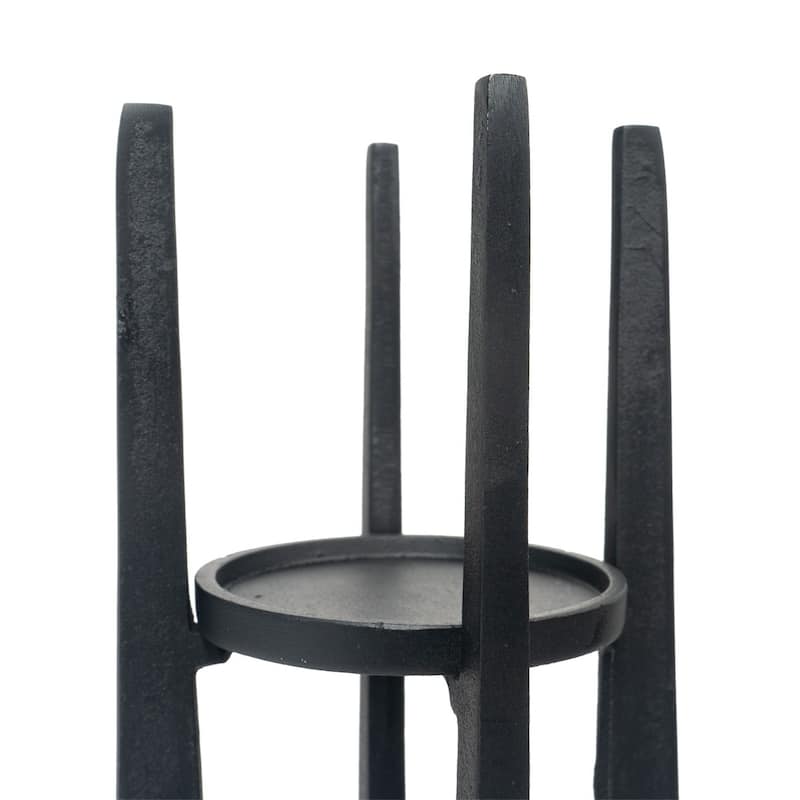 Sanders Metal Pilar Candle Holder