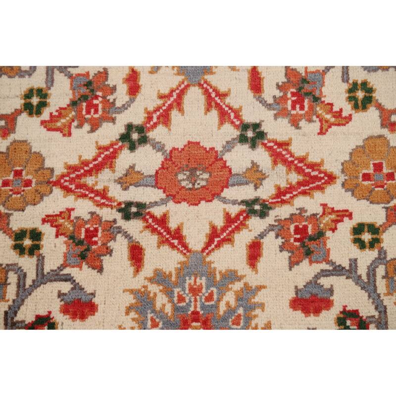 All-Over Floral Kazak Oriental Foyer Rug Handmade Wool Carpet - 2'0" x 3'0"