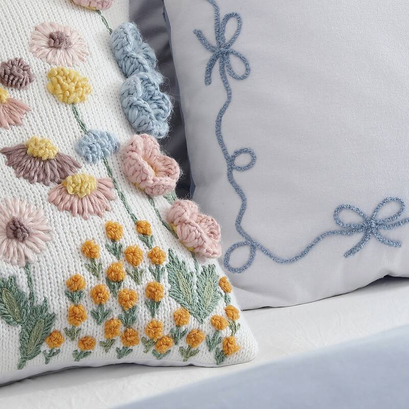 Peri Home 3D Petals Decorative Pillow - Multi