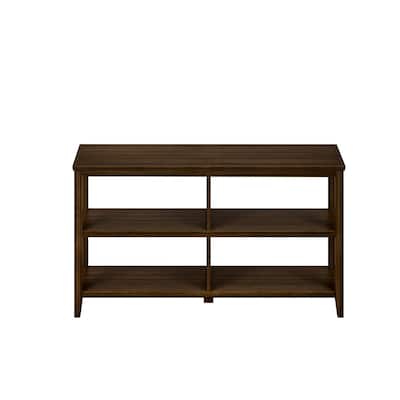 60-Inch High 5-Tier Zig-Zag Bookcase with Asymmetrical Shelves and Silver Metal Frame for Modern Display - 53.875