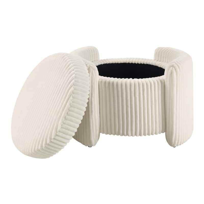 Sable Storage Ottoman
