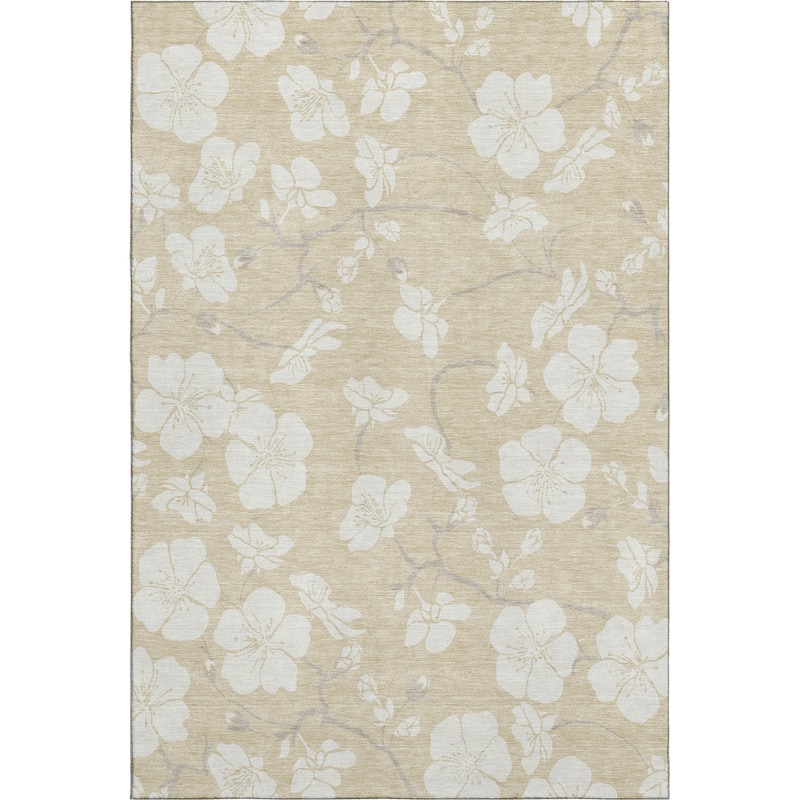 Premium Washable Super Soft Modern Floral Mayfield Rug