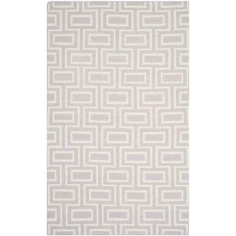 SAFAVIEH Handmade Flatweave Dhurries Iacobina Modern Moroccan Wool Rug