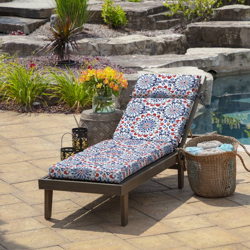 ARDEN Outdoor Chaise Lounge Cushion