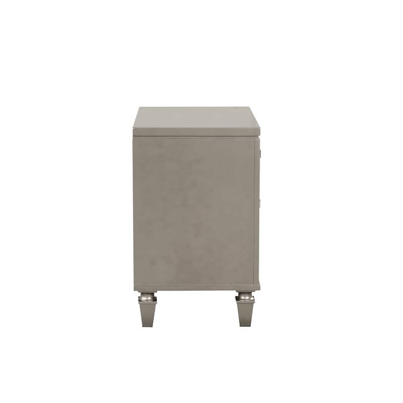 Genoa 2-Drawer 26 in. W Nightstand