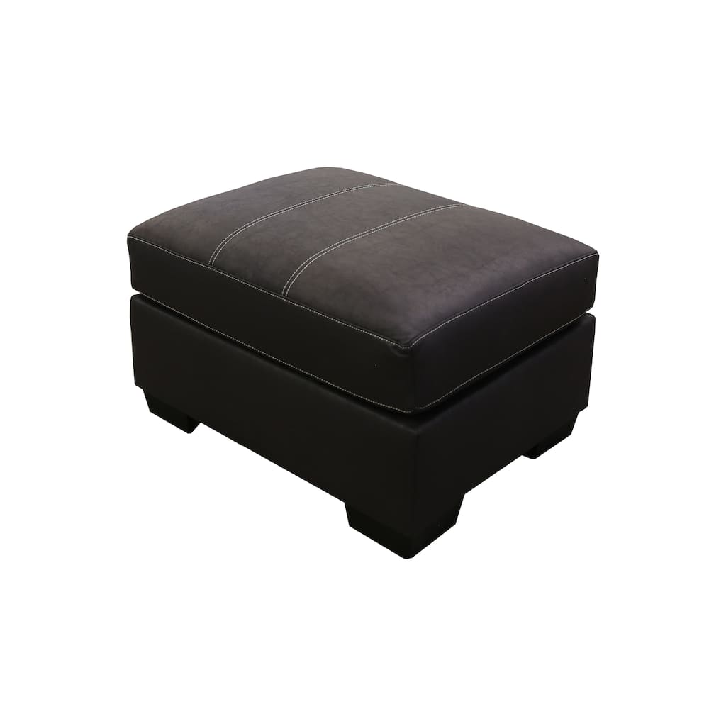 Ebony Ottoman
