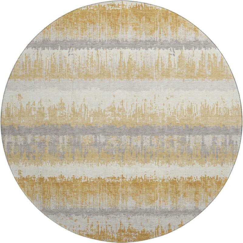 Premium Washable Super Soft Modern Ombre Stripe Mayfield Rug