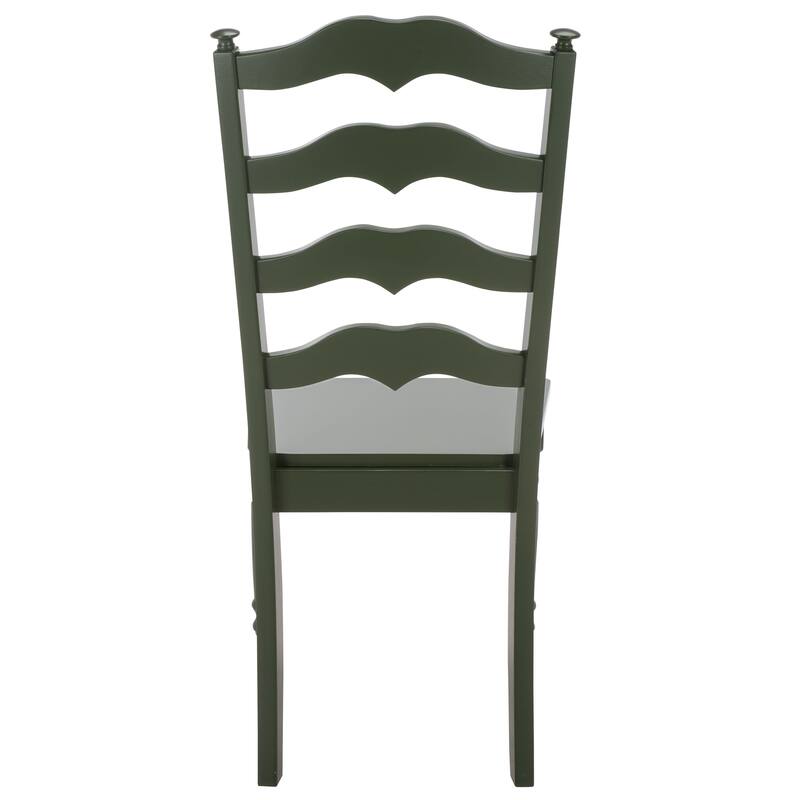 SAFAVIEH HOME Rasia Ladder Back Side Chair - 19"W x 22"D x 41"H