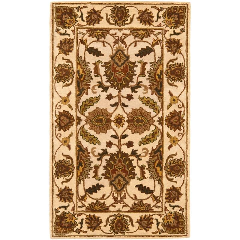 SAFAVIEH Handmade Classic Cheul Traditional Oriental Wool Rug - 2'3" x 4' - Camel/Camel