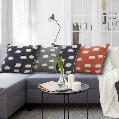 Sevita Pom Pom Palace Glam Throw Pillow