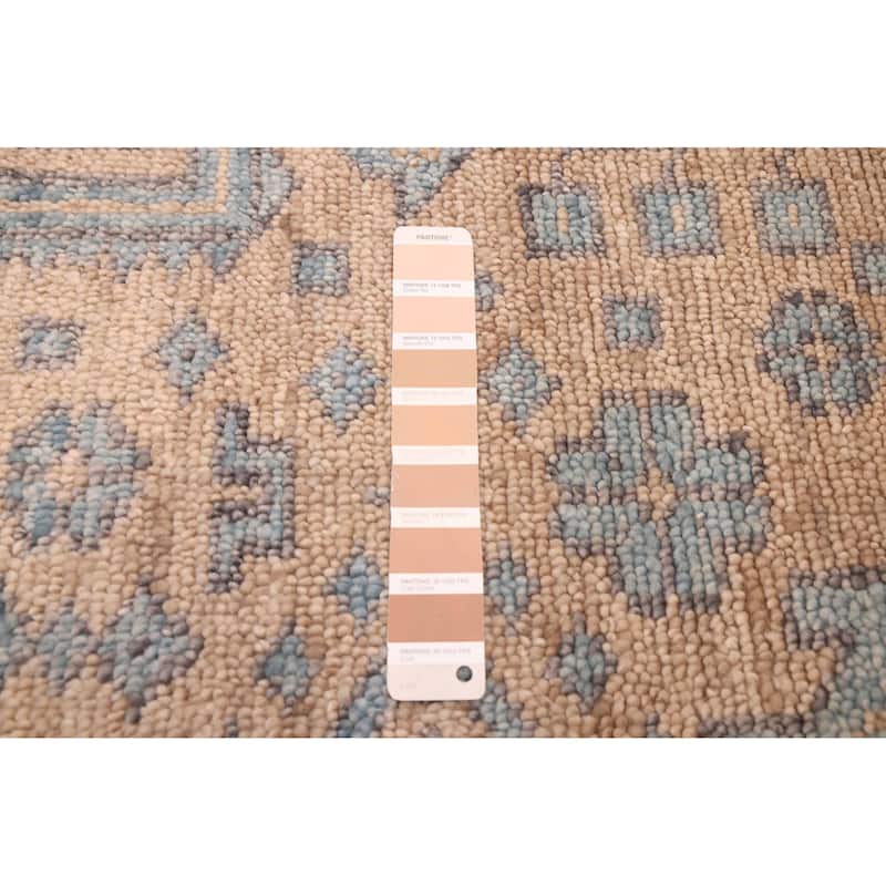 ECARPETGALLERY Hand-knotted Jules Serapi Tan Wool Rug - 5'5 x 7'4