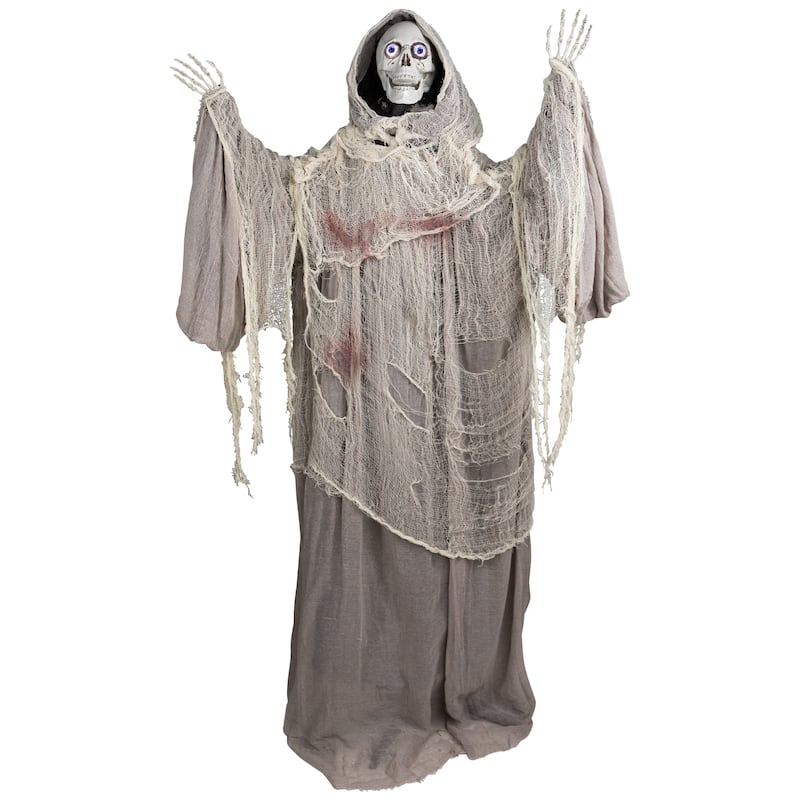 Lighted and Animated Master of Death Halloween Decoration - 65"