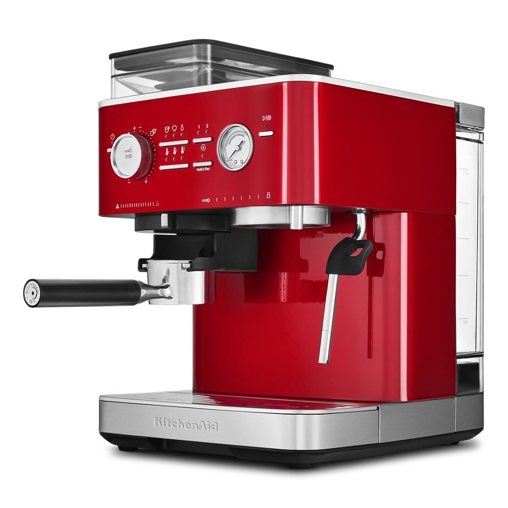 KitchenAid Semi Automatic Espresso Machine with Burr Grinder, KES6551