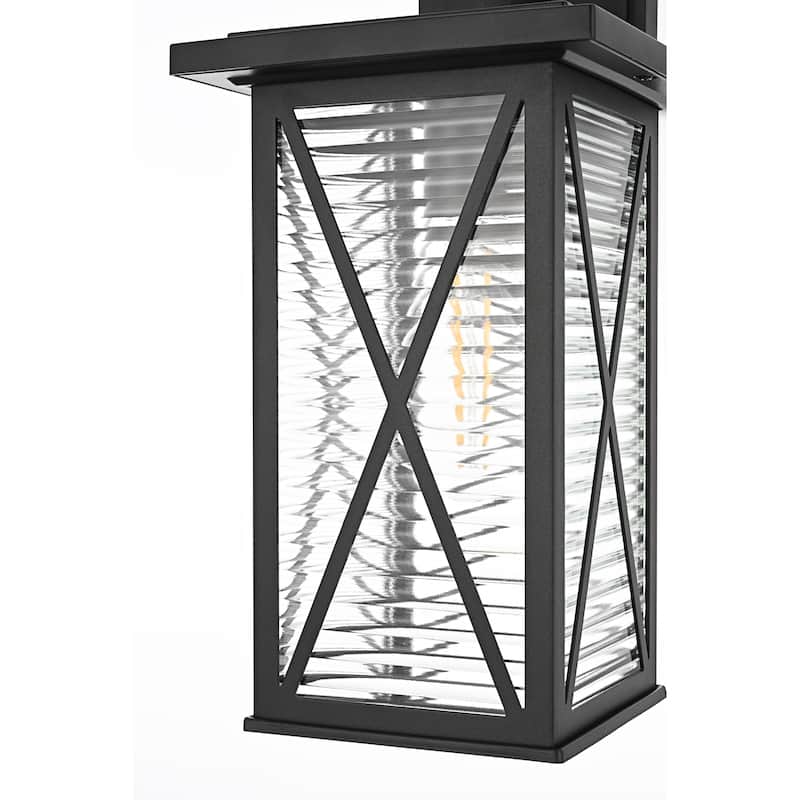 Kensington Outdoor Wall sconce in Black