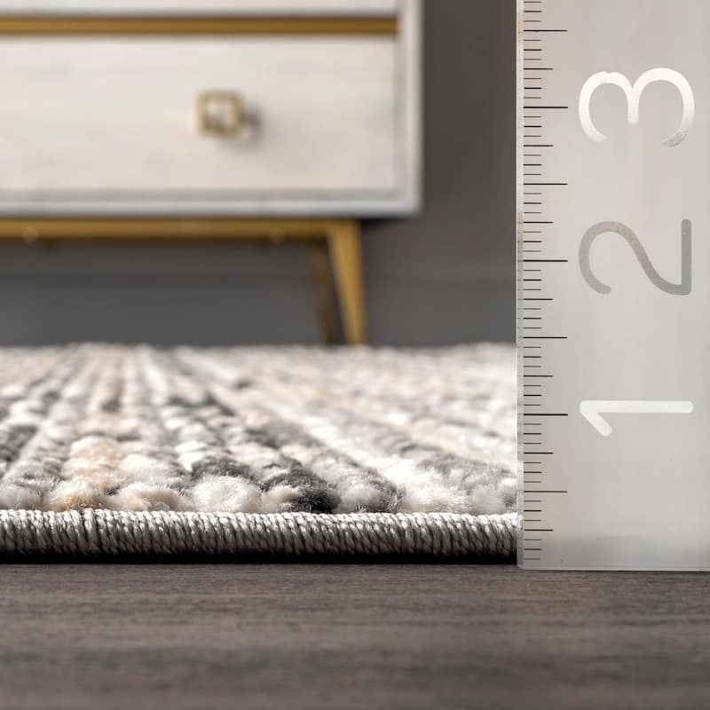 Nuloom Bedford Banded Tribal Area Rug