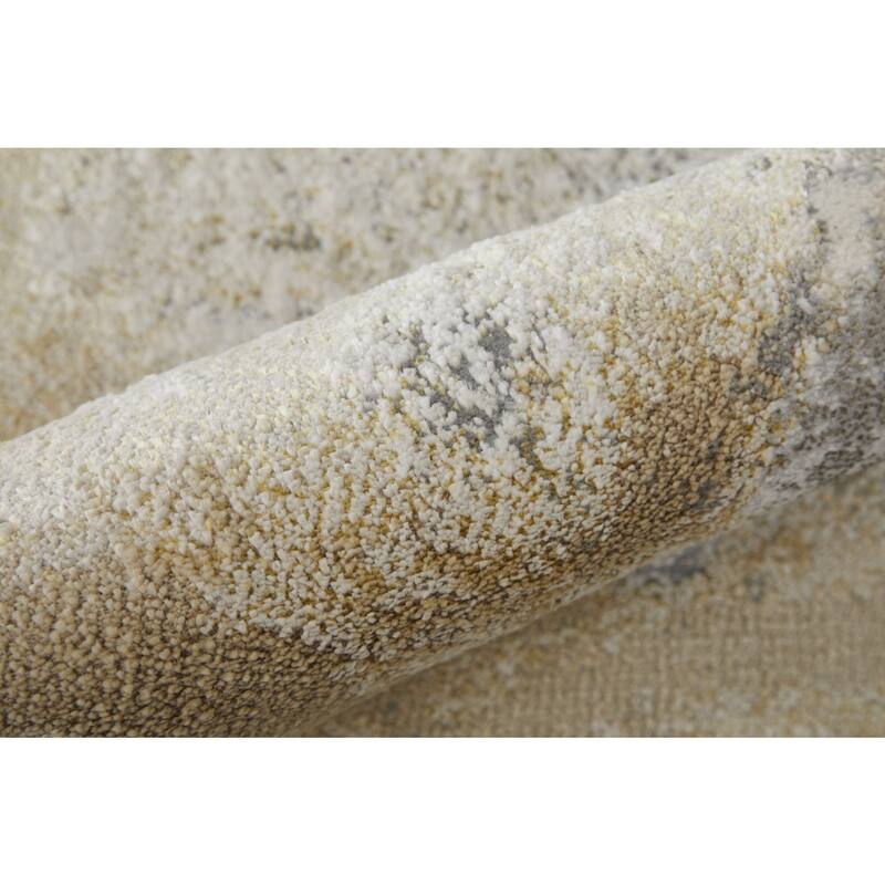 Zofis Abstract Stain Resistant Area Rug By HomeRoots - 8' x 10'