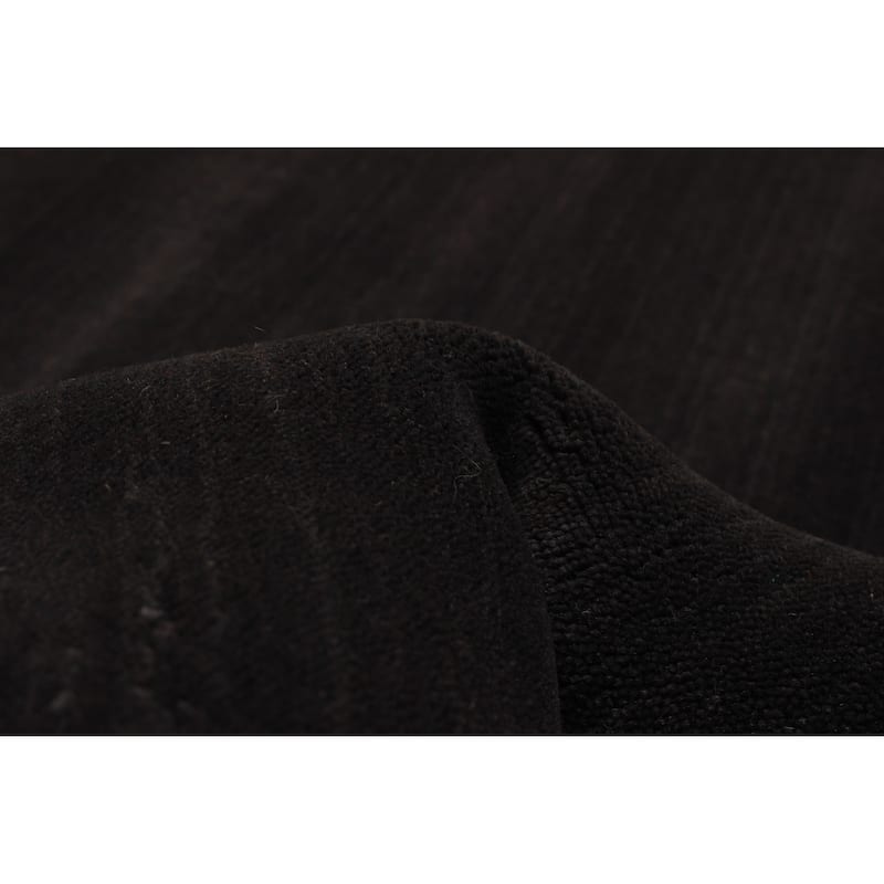 Kashkuli Gabbeh Grey Rug 4'11" x 4'11" - 4'11 x 4'11