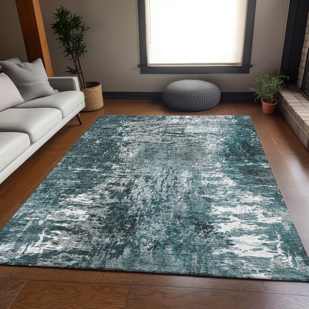 Premium Washable Super Soft Abstract Glam Mayfield Rug