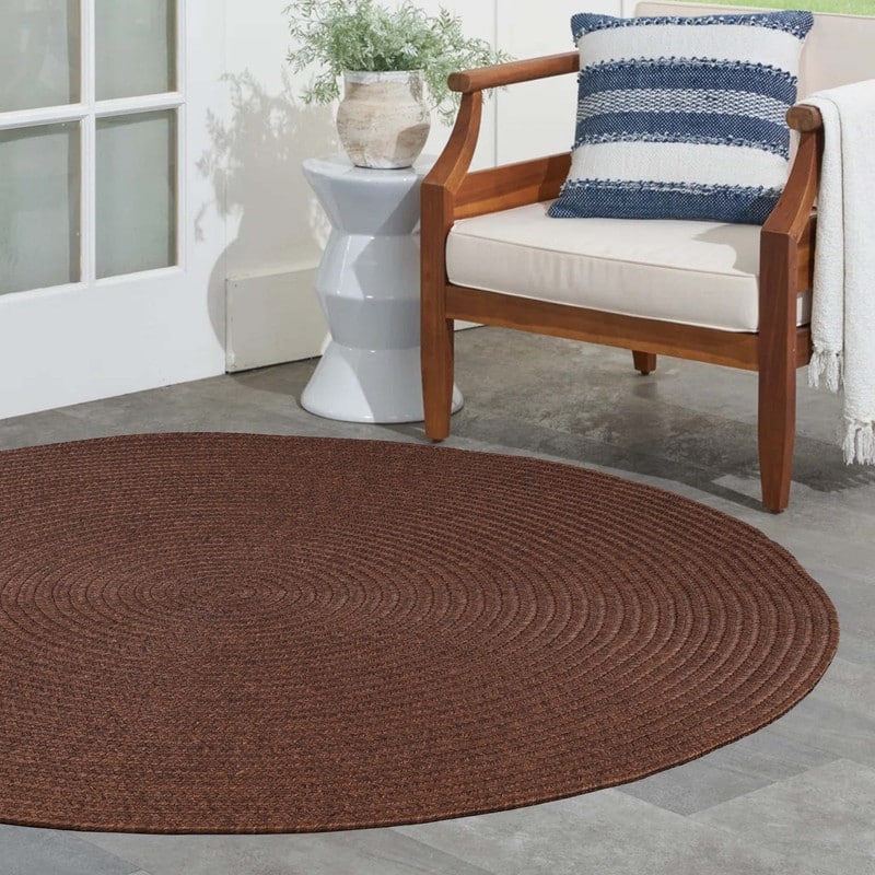 Superior Braided Reversible Indoor/Outdoor Area Rug