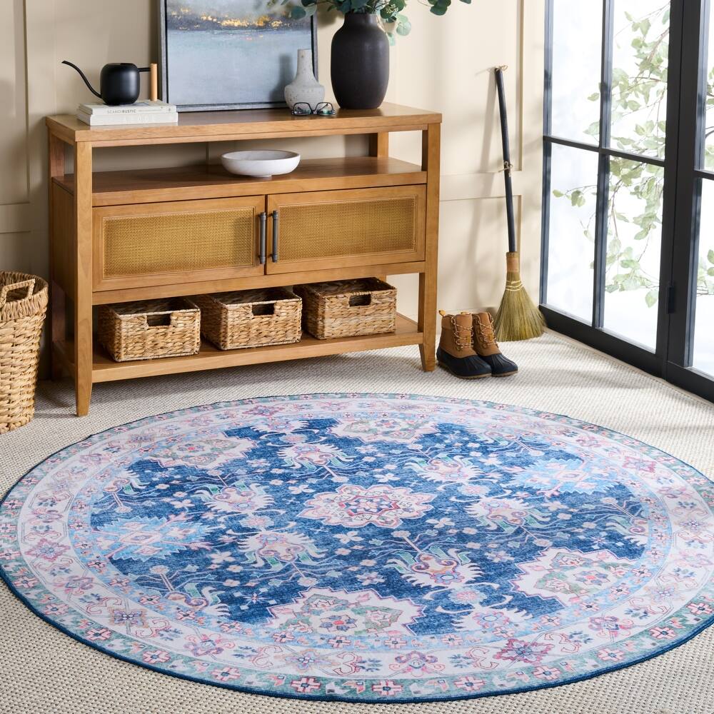 Martha Stewart Narumi Machine Washable & Slip Resistant Rug