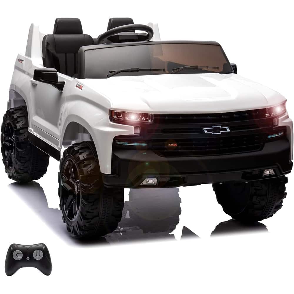 2-Seater Ride On Truck with Remote Control, 3-Speed Electric Car