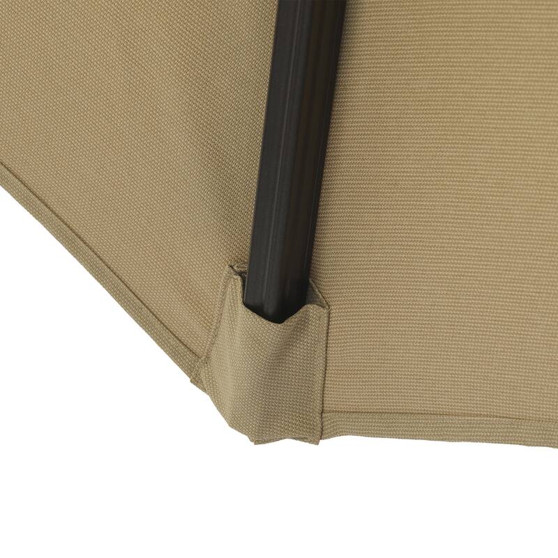 9 ft. Cantilever Patio Umbrella with Weight Base