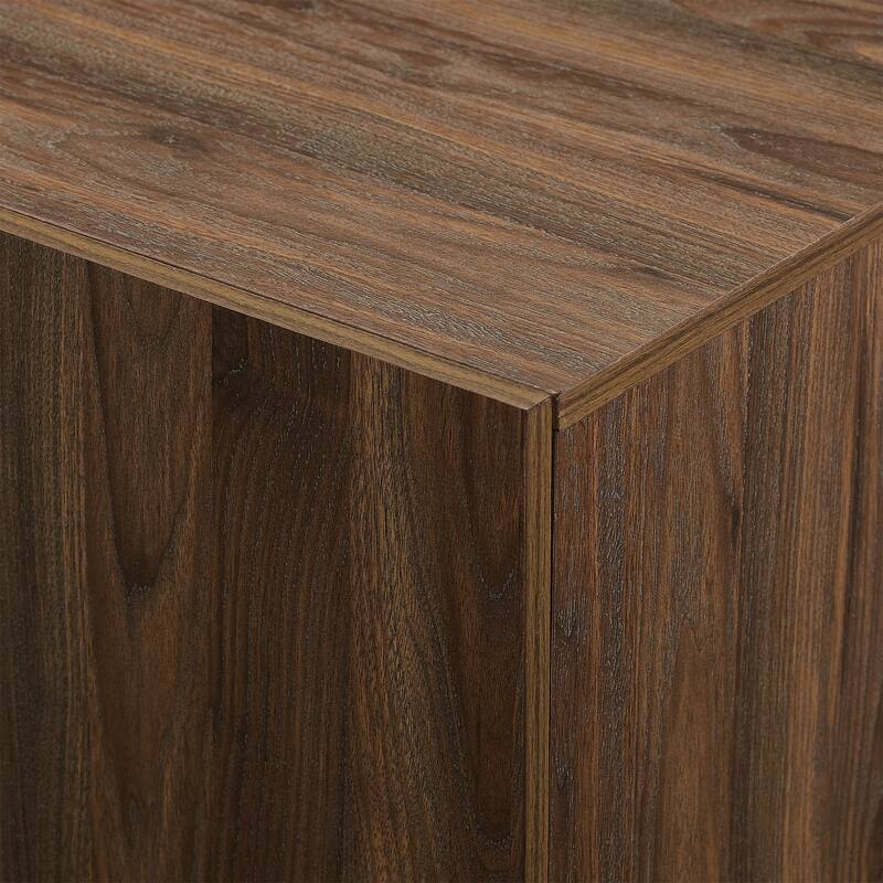 Mid-Century Modern 3-Drawer Low TV Stand for TVs up to 80"