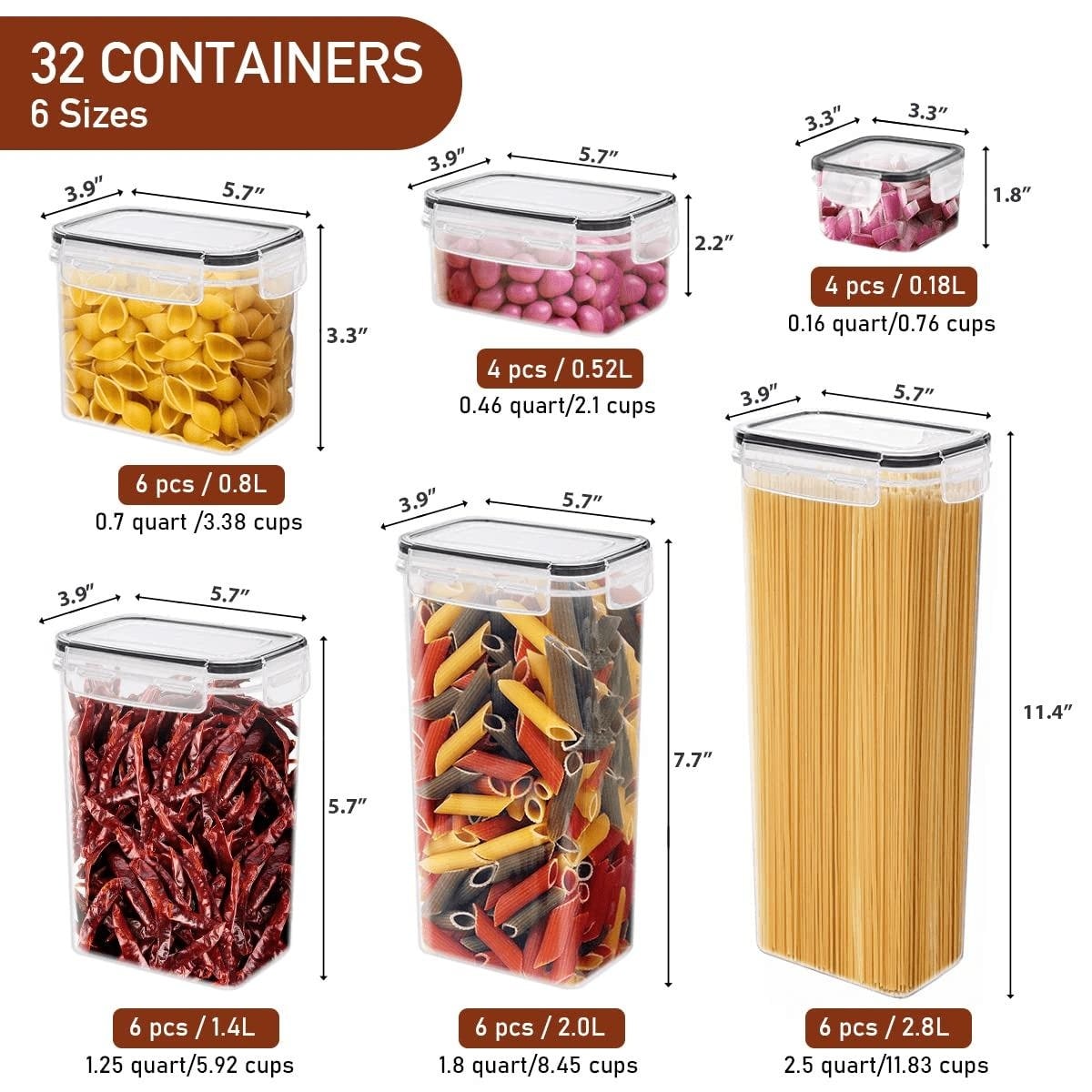 32 piece food storage container - On Sale - Bed Bath & Beyond - 37558270