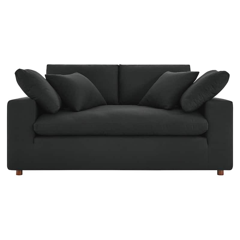Commix Down Filled Overstuffed Loveseat - N/A