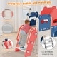preview thumbnail 4 of 22, Toddler Slide, 8 in 1 Kids Indoor Slide for Toddler 1-3, Indoor Outdoor Toddler Playground, Baby Slide Toddler Slide Playset