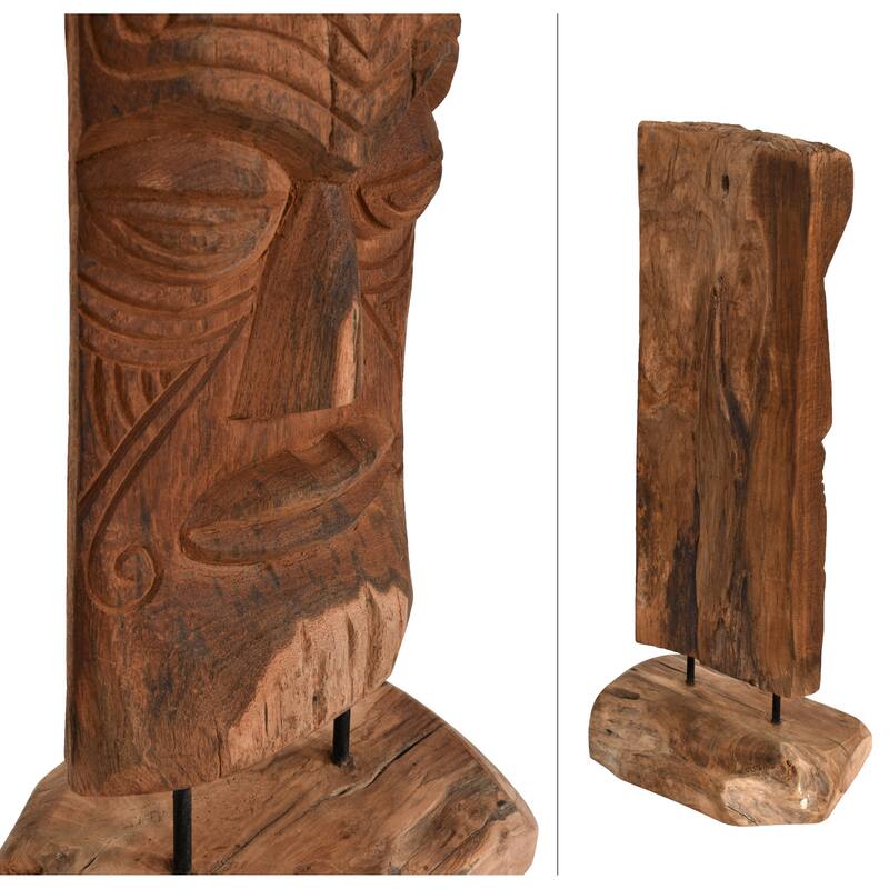 Bayshore Tiki Mask on Stand 25 Inch