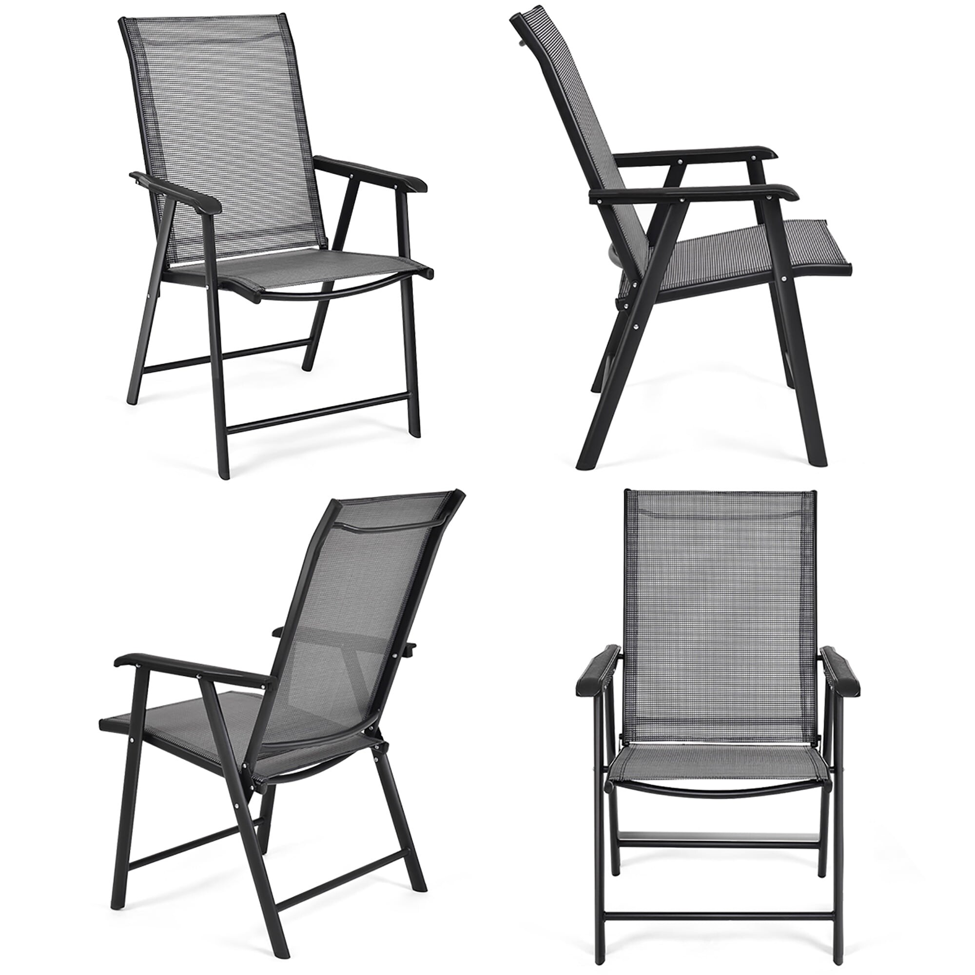 Outdoor folding dining 2025 chairs