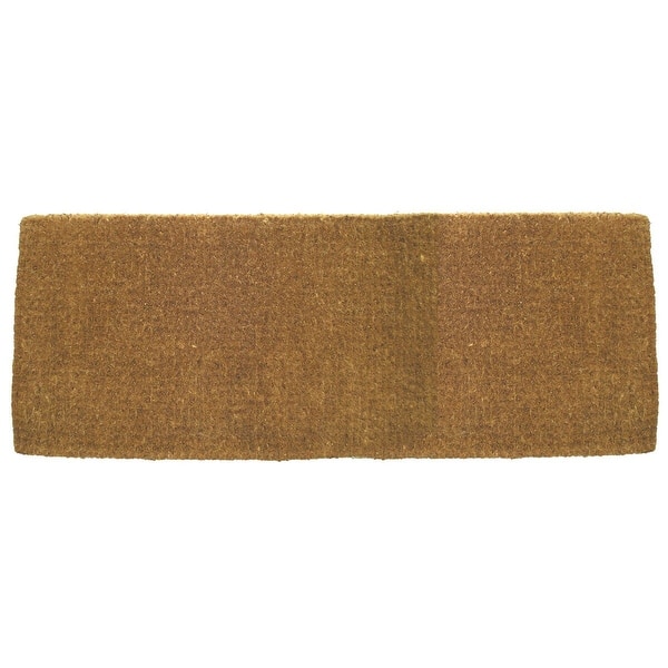Blank 18x30 Extra - Thick Handwoven Coconut Fiber Doormat - Entryways