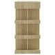 preview thumbnail 12 of 48, vidaXL Bar Table with Storage Rack 39.4"x19.7"x40" Engineered Wood - 39.4" x 19.7" x 40"