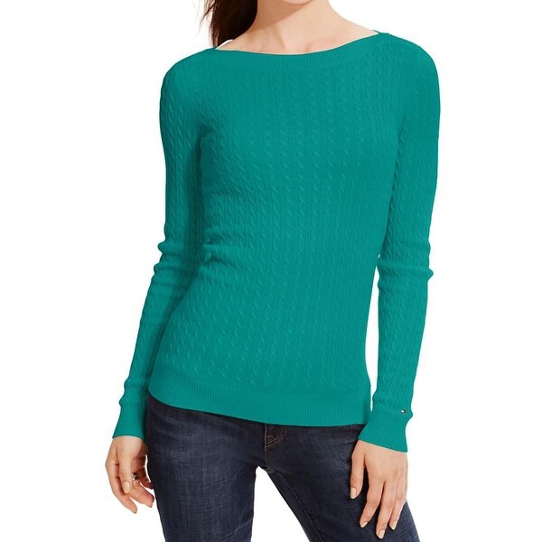 tommy hilfiger cable knit sweater