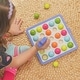preview thumbnail 6 of 5, Educational Insights Pattern Matching Puzzle Wooden Color & Counting Board - Multi
