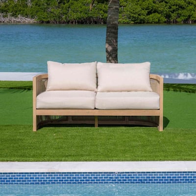 Panama Jack Cabo Loveseat with Cushions - 60"L x 28"W x 27"H