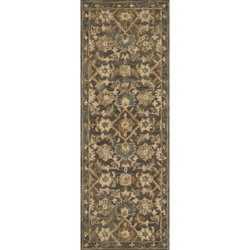 Alexander Home Madaline Hand-Hooked 100% Wool Victorian Rug