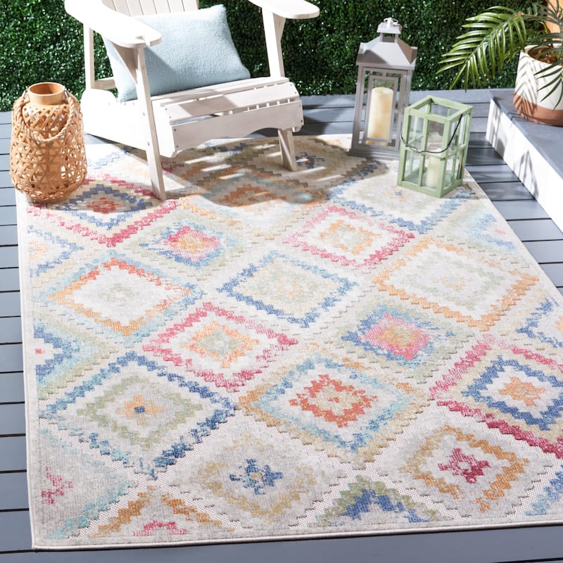 SAFAVIEH Cabana Rihana Indoor /Outdoor Boho Rug