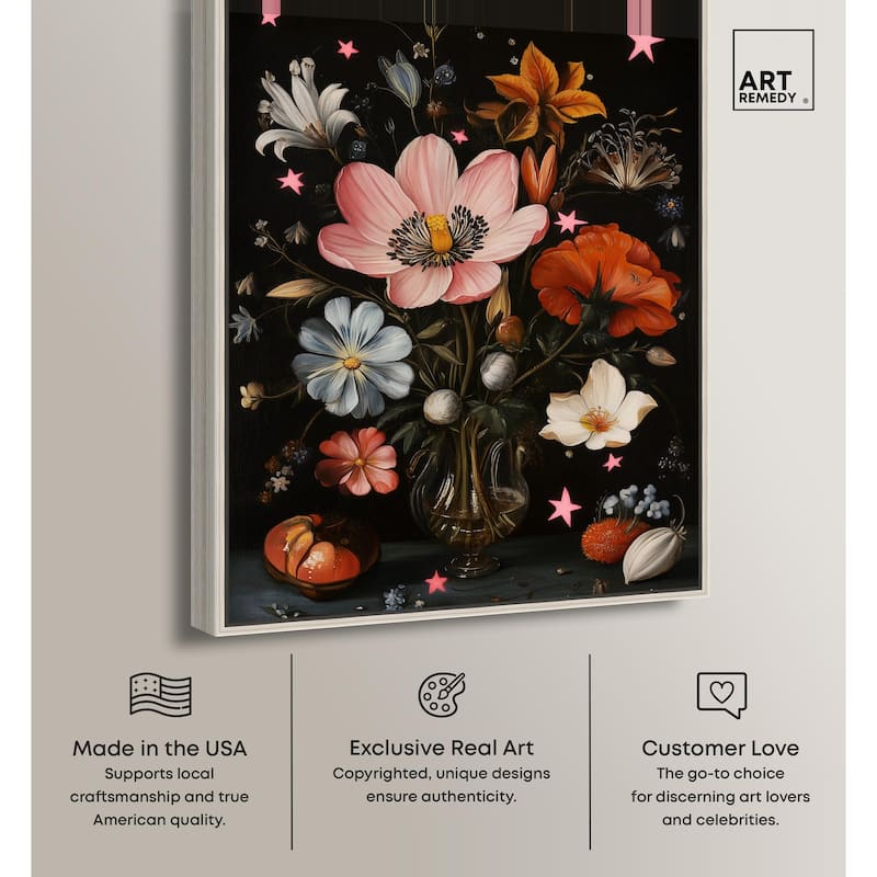 TANY's Floral Universe II Canvas by Art Remedy