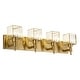 preview thumbnail 81 of 182, 2/3/4-Light Modern Bathroom Crystal Vanity Light Wall Sconces