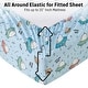 preview thumbnail 45 of 82, HLC.ME Printed Kids Bed Sheets - Patterned Bed Sheet Set - Wrinkle Resistant & Ultra Soft - For Mattresses up to 15 Inches Deep