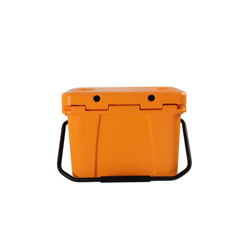 25QT Portable Cooler, Insulated Hard Cooler with Bottle Opener, Cup Holder, Forming Ruler, Travel, Beach, Camping, Fishing