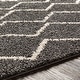 preview thumbnail 16 of 36, Livabliss Jada Moroccan Stripe Shag Area Rug