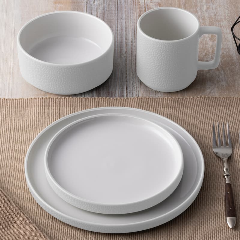 Noritake Colortex Stone Set Of 4 Stax Salad Plates, 7-1/2"