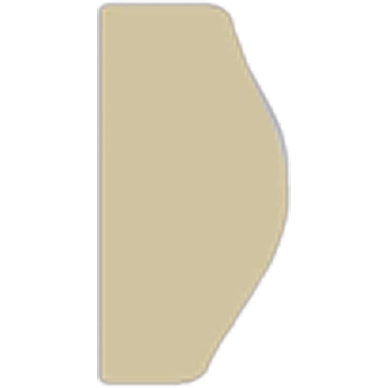 1"H x 3/4"P x 94 1/2"L Alexandria Rope Panel Moulding