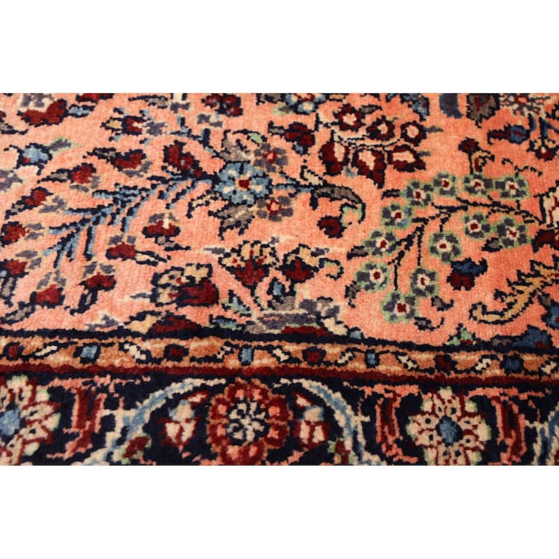 ECARPETGALLERY Hand-knotted Anadol Copper Wool Rug - 2'6 x 9'6