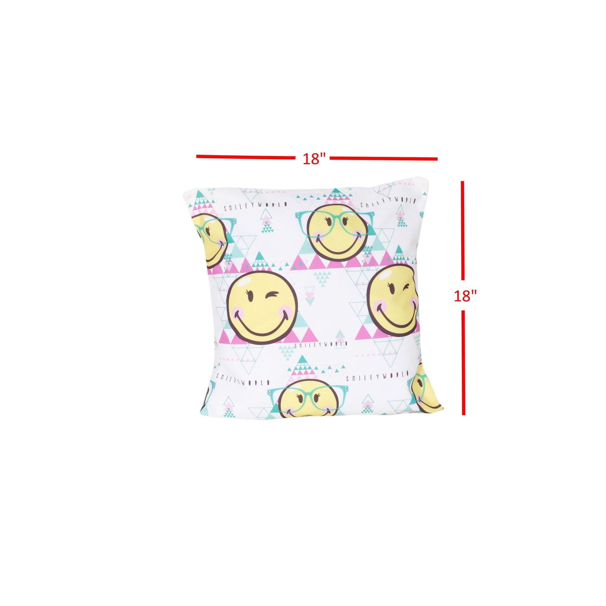smiley pillows set
